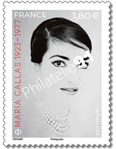 Timbre n° 5723, Maria Callas, timbres de France