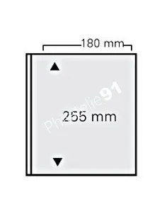 Paquet de 10 feuilles pour billets, pour album Artline