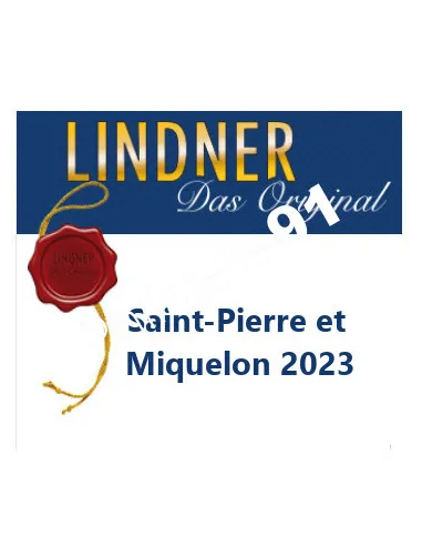 LINDNER Saint-Pierre-et-Miquelon 2023, matériel philatélique