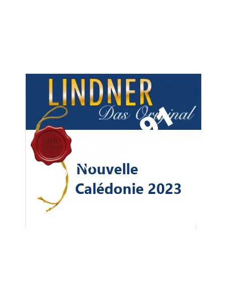 LINDNER Nelle-Calédonie 2023, matériel philatélique