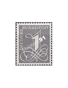 RFA, n° 102a, papier fluorescent, Collection timbres Allemagne