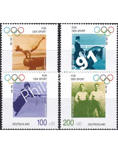 RFA, n° 1693 à 1696, Collection timbres Allemagne