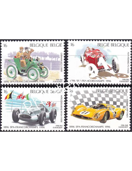 Belgique, n° 2648 à 2651, collection timbres Europe