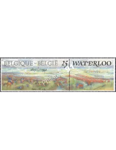 Belgique, n° 2376, avec vignette, collection timbres Europe