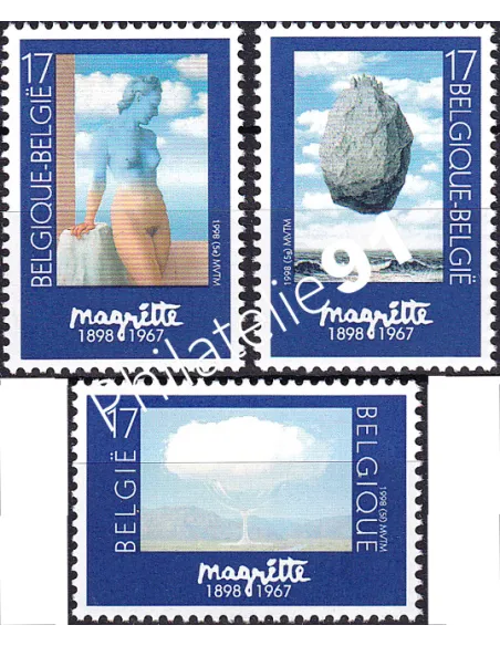 Belgique, n° 2745 à 2747, collection timbres Europe