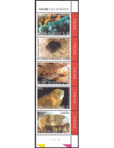 Belgique, n° 3167 à 3171, Bande "Prior", collection timbres Europe
