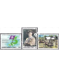 Chypre, n° 567 à 569, collection timbres Europe