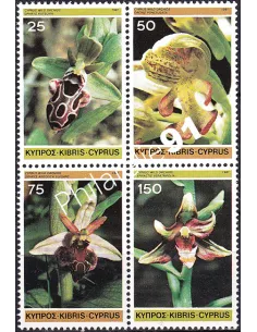 Chypre, n° 547 à 550, bloc de 4, collection timbres Europe