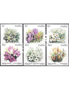 Malte, n° 1072 à 1077, collection timbres Europe