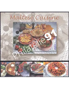 Malte, n° 1208 à 1211 + BF n° 23, collection timbres Europe