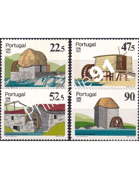 Portugal, n° 1681 à 1684, collection timbres Europe
