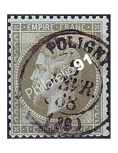 Timbre Classique n° 19 oblitéré, Timbres France