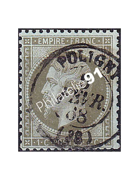 Timbre Classique n° 19 oblitéré, Timbres France