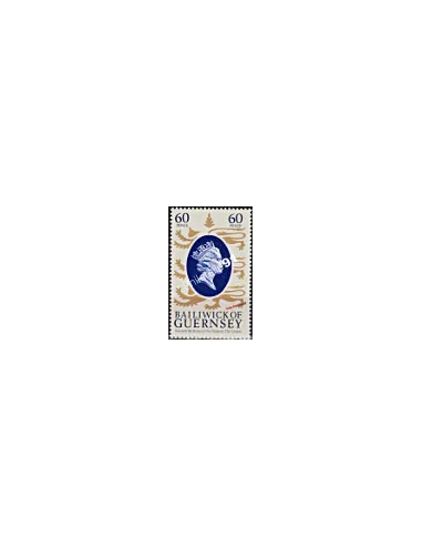 GUERNESEY - n°  362 ** - 60ème anniversaire de S. M. Elizabeth II