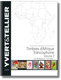 catalogue Afrique francophone, volume 2 - 2024, catalogue philatélique