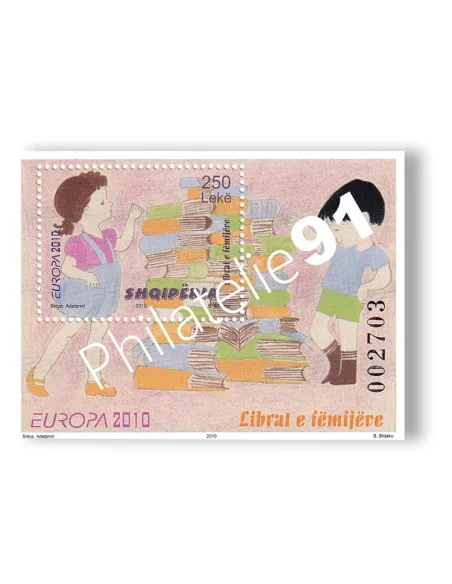 Albanie, BF n° 138, collection timbres Europa