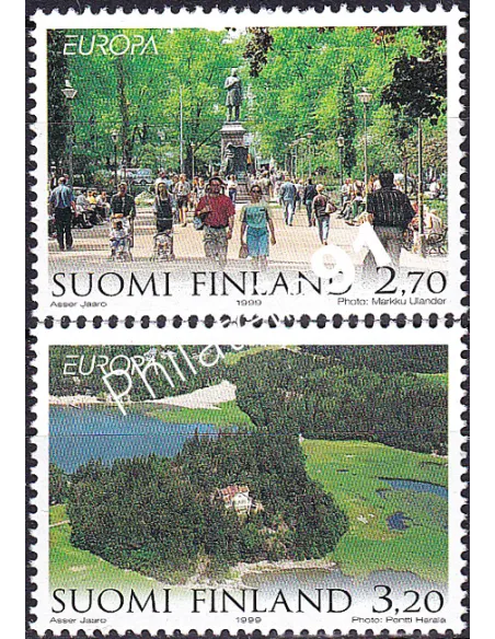 Finlande, n° 1440 à 1441, collection timbres Europa