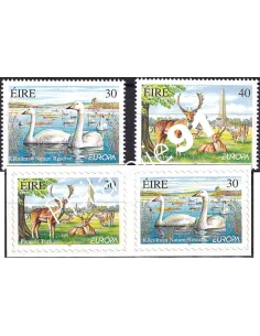 Irlande, n° 1143 à 1146, gommés + adhésifs, collection timbres Europa