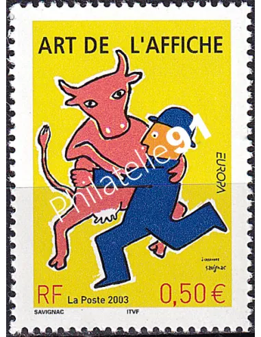 France, n° 3556, Europa 2003, collection timbres Europe