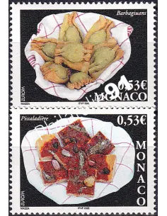 MONACO, n° 2491 à 2492, Collection timbres Europa