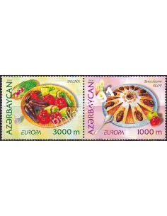 Azerbaïdjan, n° 525 à 526, Paire, timbres Europa