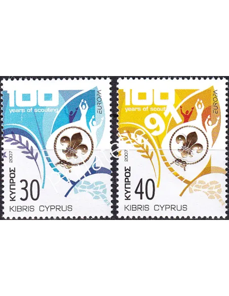 Chypre, n° 1109 à 1110, collection timbres Europa