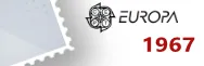 Timbres EUROPA de 1967