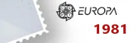 Timbres EUROPA de 1981