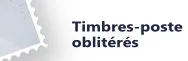 Timbres-poste oblitérés