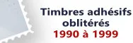 1990-1999 - adh. oblitérés (n° 1 à 26)