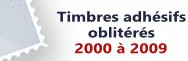 2000-2009 - adh. oblitérés (n° 27 à 385)