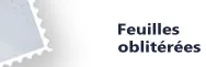 Feuilles oblitérées