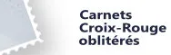Carnets Croix-Rouge oblitérés
