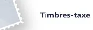 Timbres-Taxe charnières *