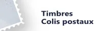 Colis postaux charnières *