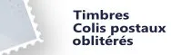 Colis postaux oblitérés