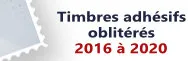 2016-2020 - adh. oblitérés (n° 1214 à 1941)