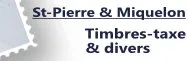 SPM - Timbres-taxe, lettres et divers