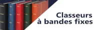 Classeurs à bandes fixes