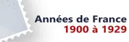 1900 à 1929