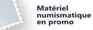 Matériel numismatique en promo