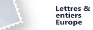 Lettres et entiers : Europe